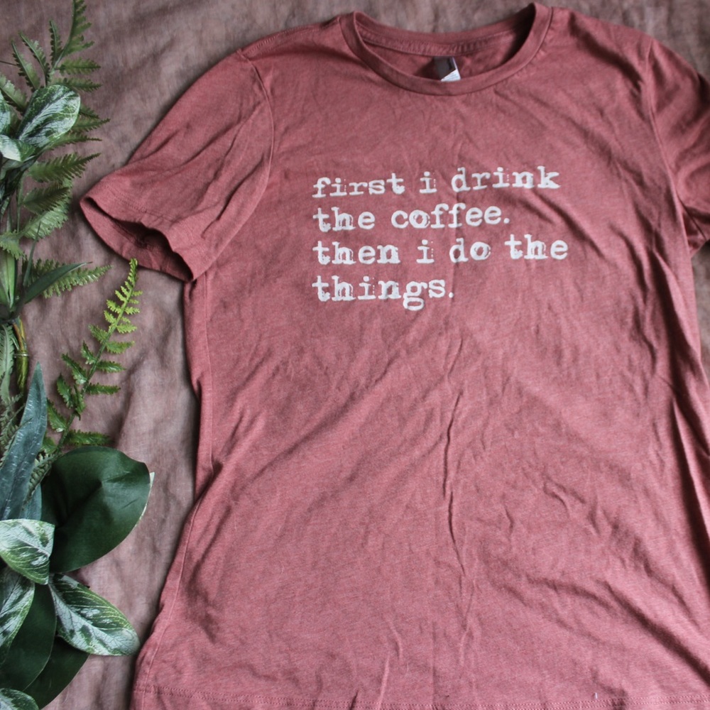 Coffee shirt